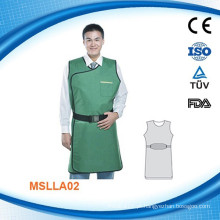 MSLLA02W Novo avental sem mangas de avental de chumbo com avental